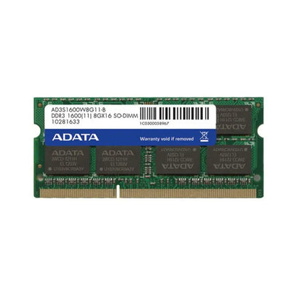 ADATA 8GB DDR3 Laptop RAM Price in Bangladesh | High Tech Dhaka