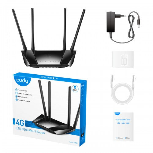 Cudy LT400 4G N300 LTE Wi-Fi Router Price in Bangladesh | High Tech Dhaka
