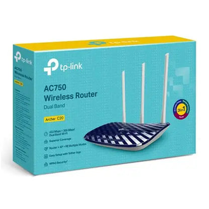 TP-Link Archer C20 AC750 Dual Band WiFi Router