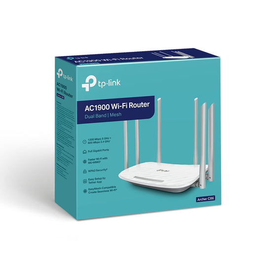 TP-Link Archer C86 AC1900 Gigabit MU-MIMO WiFi Router