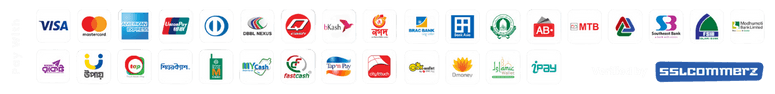 Pay with SSLCommerz — Visa, Mastercard, bKash, Nagad, Rocket and more